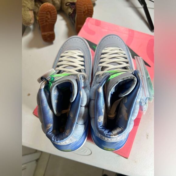 *Brand New* Size 10.5 - Jordan 2 Retro x J. Balvin Blue 2022 - Picture 2 of 13